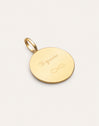Charm Personnalisé Dream Acier Plaqué Or