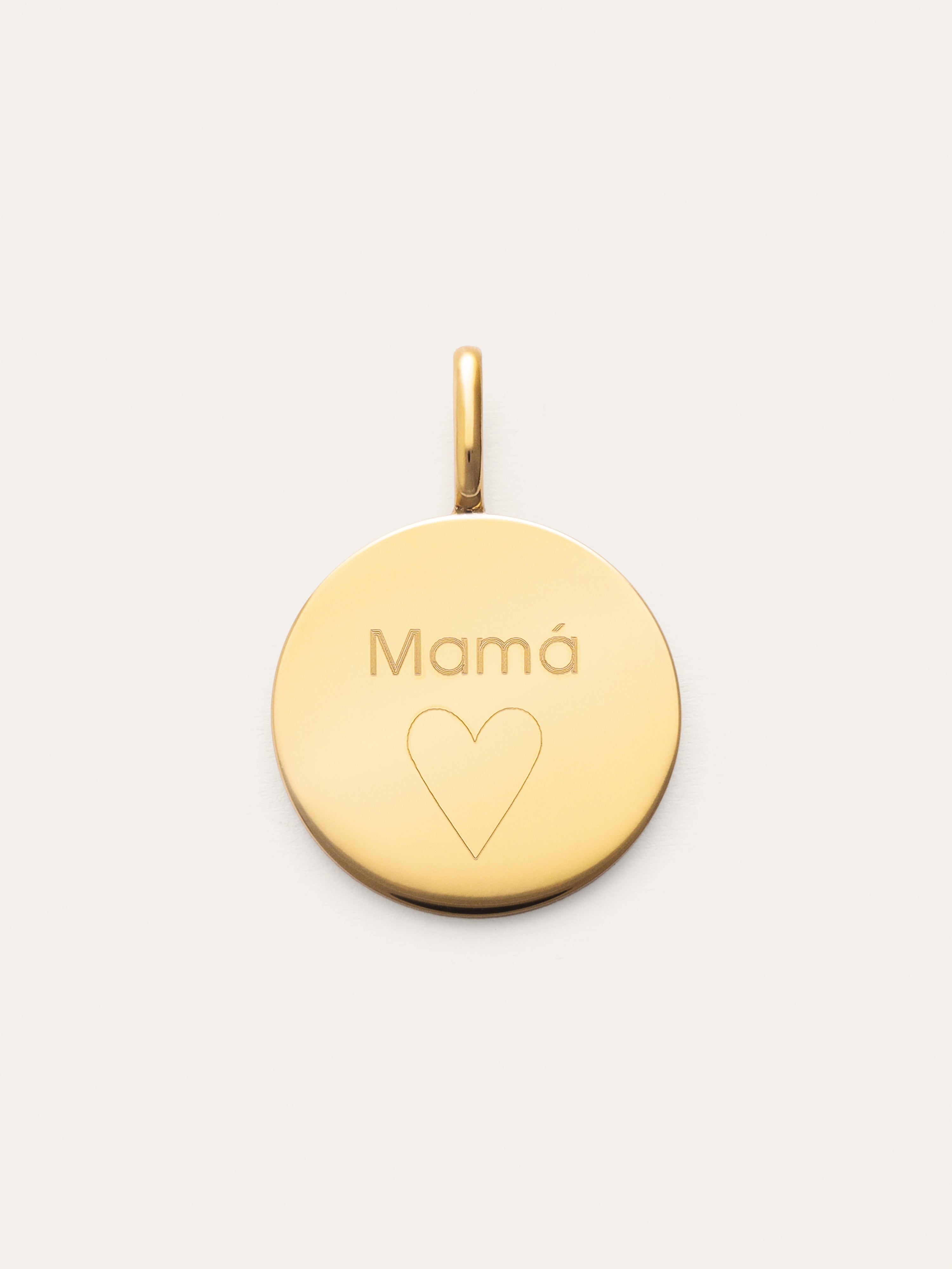Charm Personnalisé Dream Acier Plaqué Or