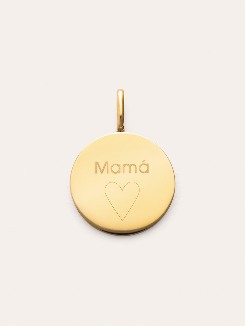 Charm Personnalisé Dream Acier Plaqué Or