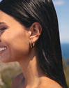 Pendientes Aro Aby Baño Oro