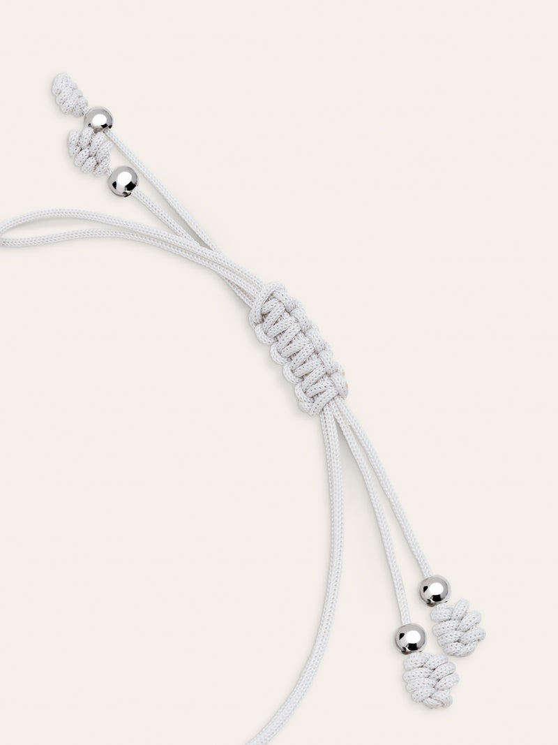 Dream Pink Personalisiertes Armband, Silber