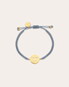 Gepersonaliseerde Moon Marea-armband van staal met een goudlaagje