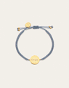 Gepersonaliseerde Moon Marea-armband van staal met een goudlaagje