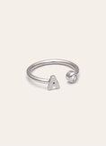 Bague Personnalisée Letter Spark Acier