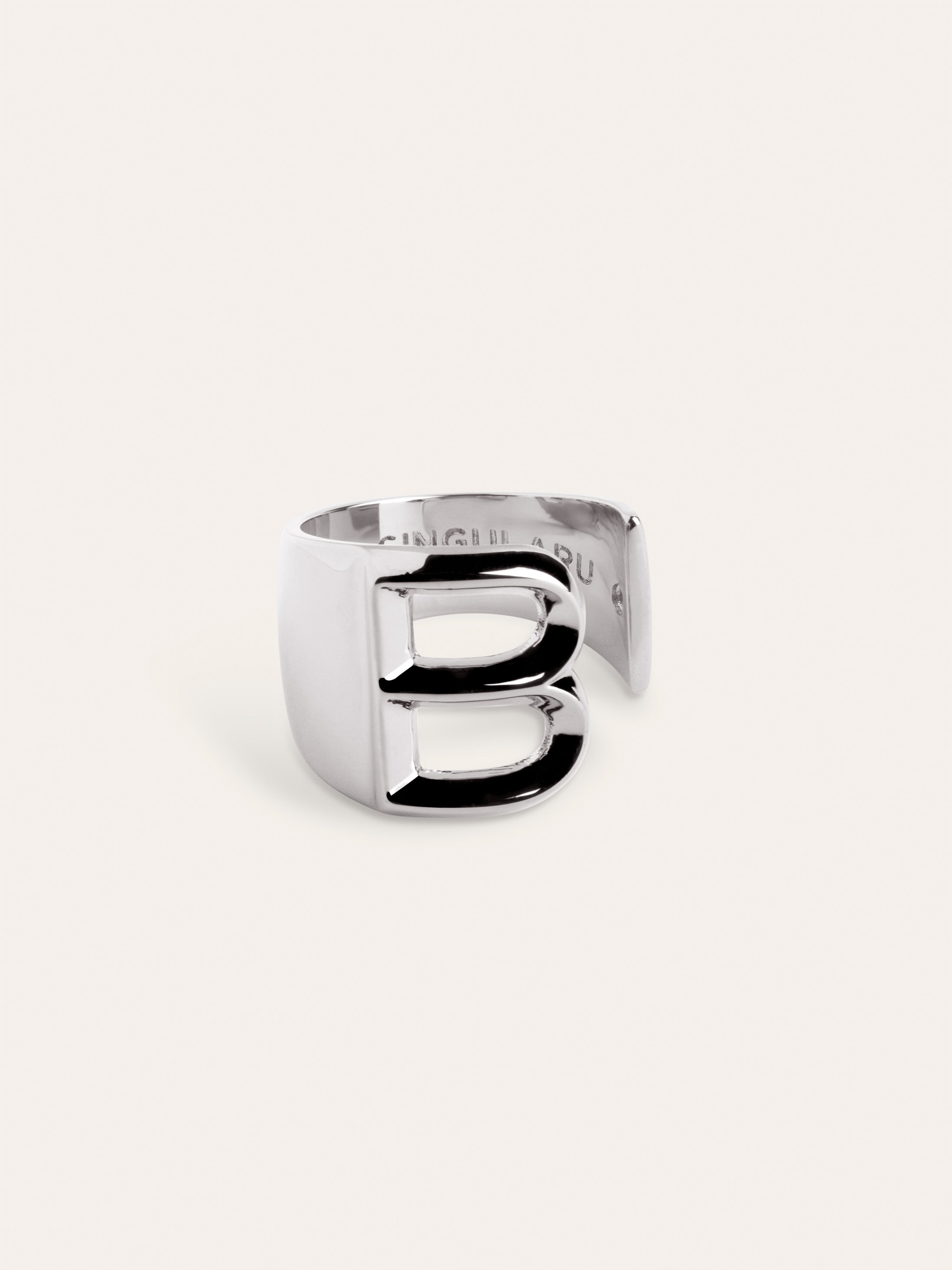 Anillo Personalizado Letter Signet