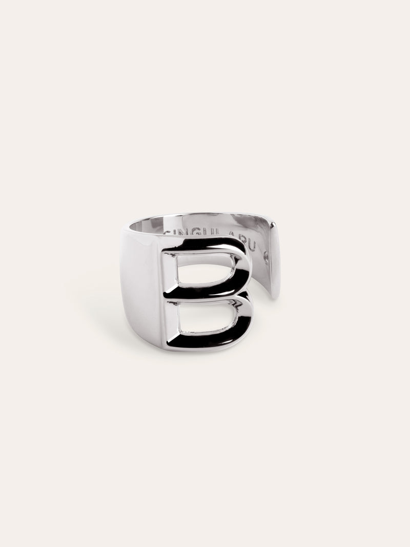 Letter Signet Personalisierter Ring