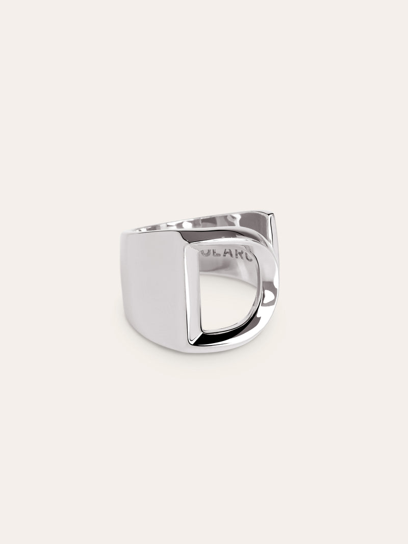 Letter Signet Personalisierter Ring