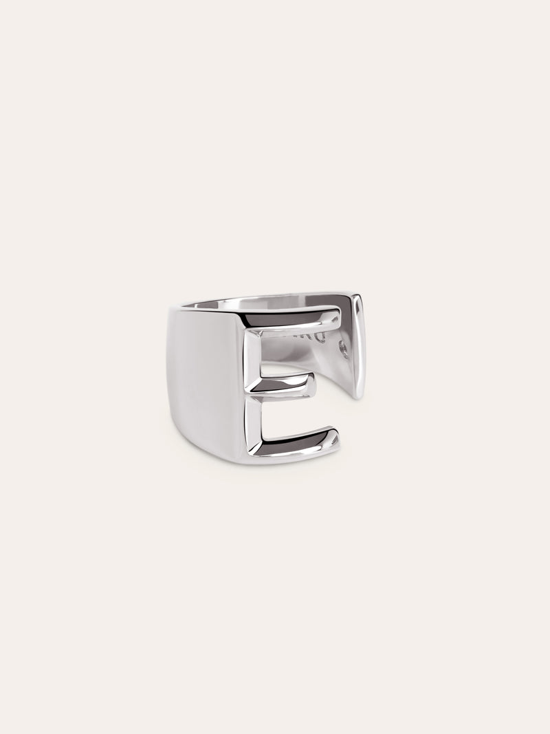 Letter Signet Personalisierter Ring