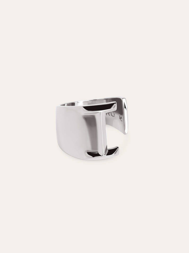 Letter Signet Personalisierter Ring
