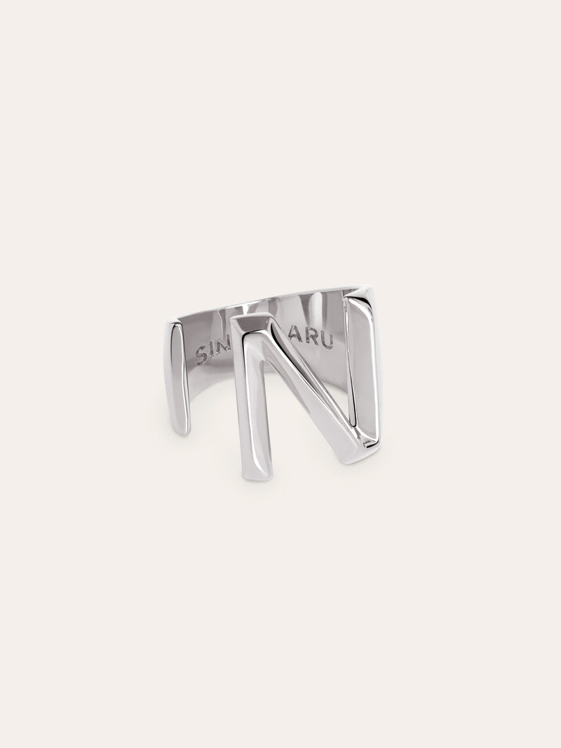Letter Signet Personalisierter Ring