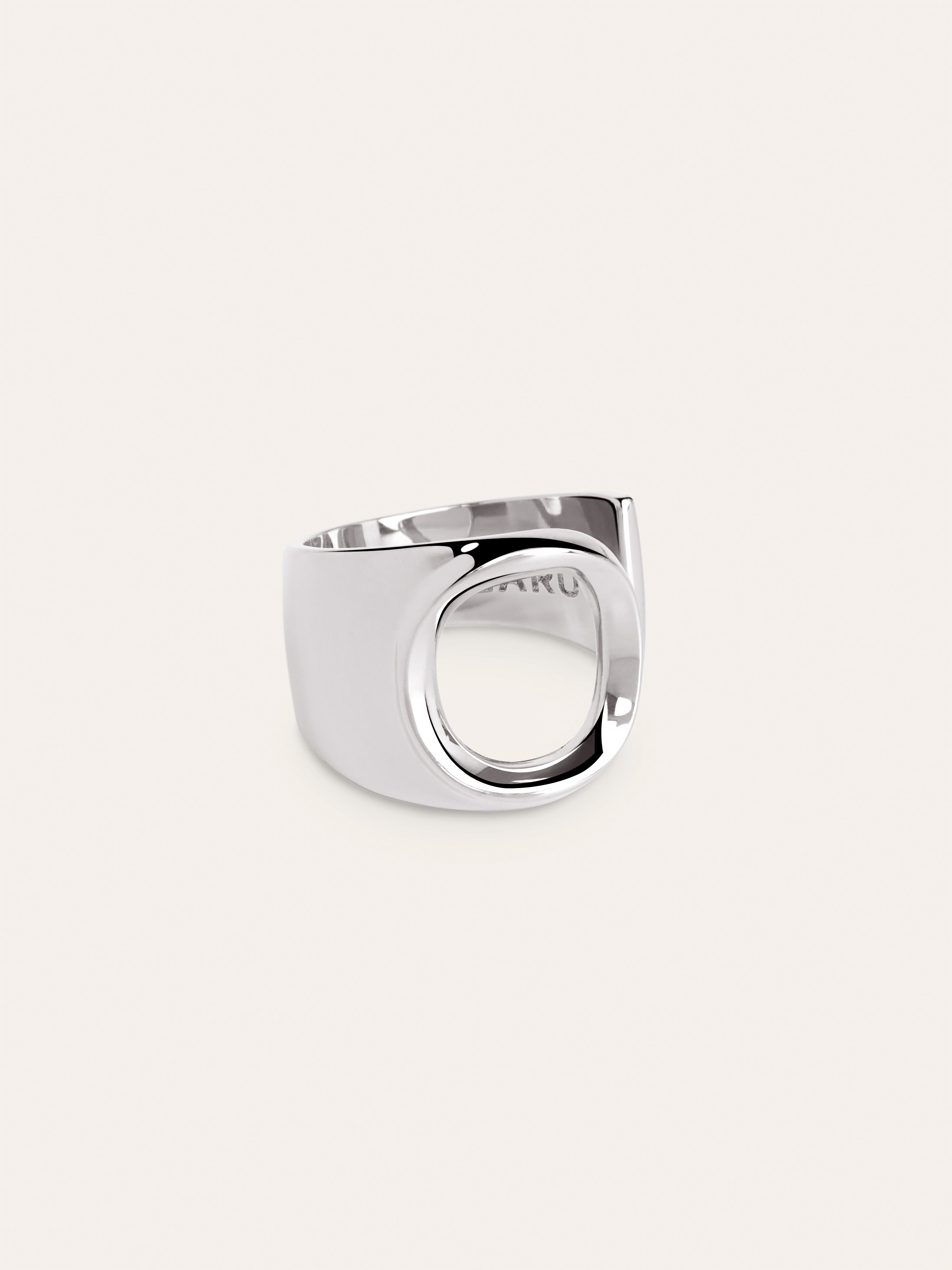 Anillo Personalizado Letter Signet