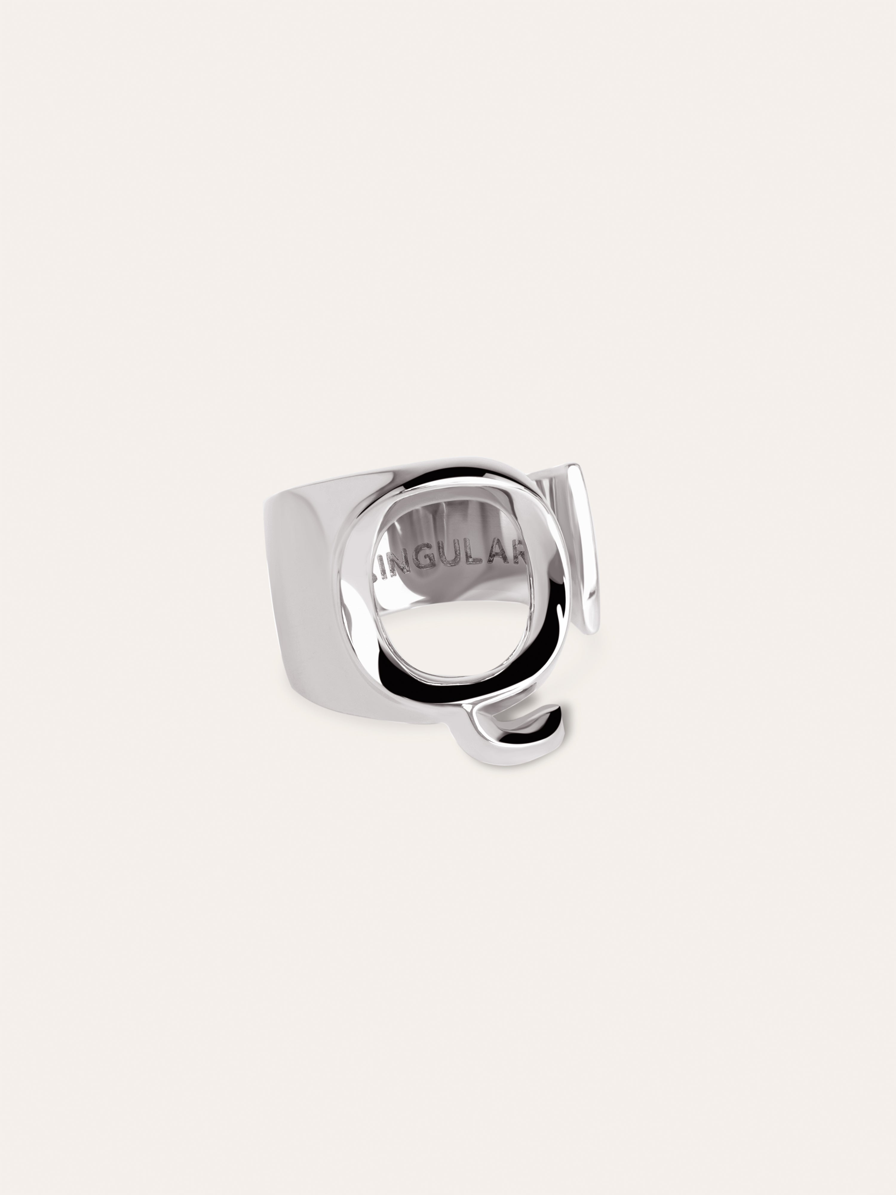 Anillo Personalizado Letter Signet