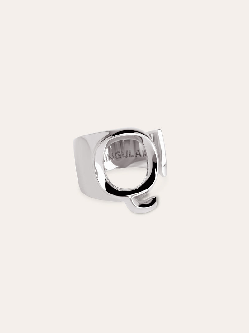 Letter Signet Personalisierter Ring