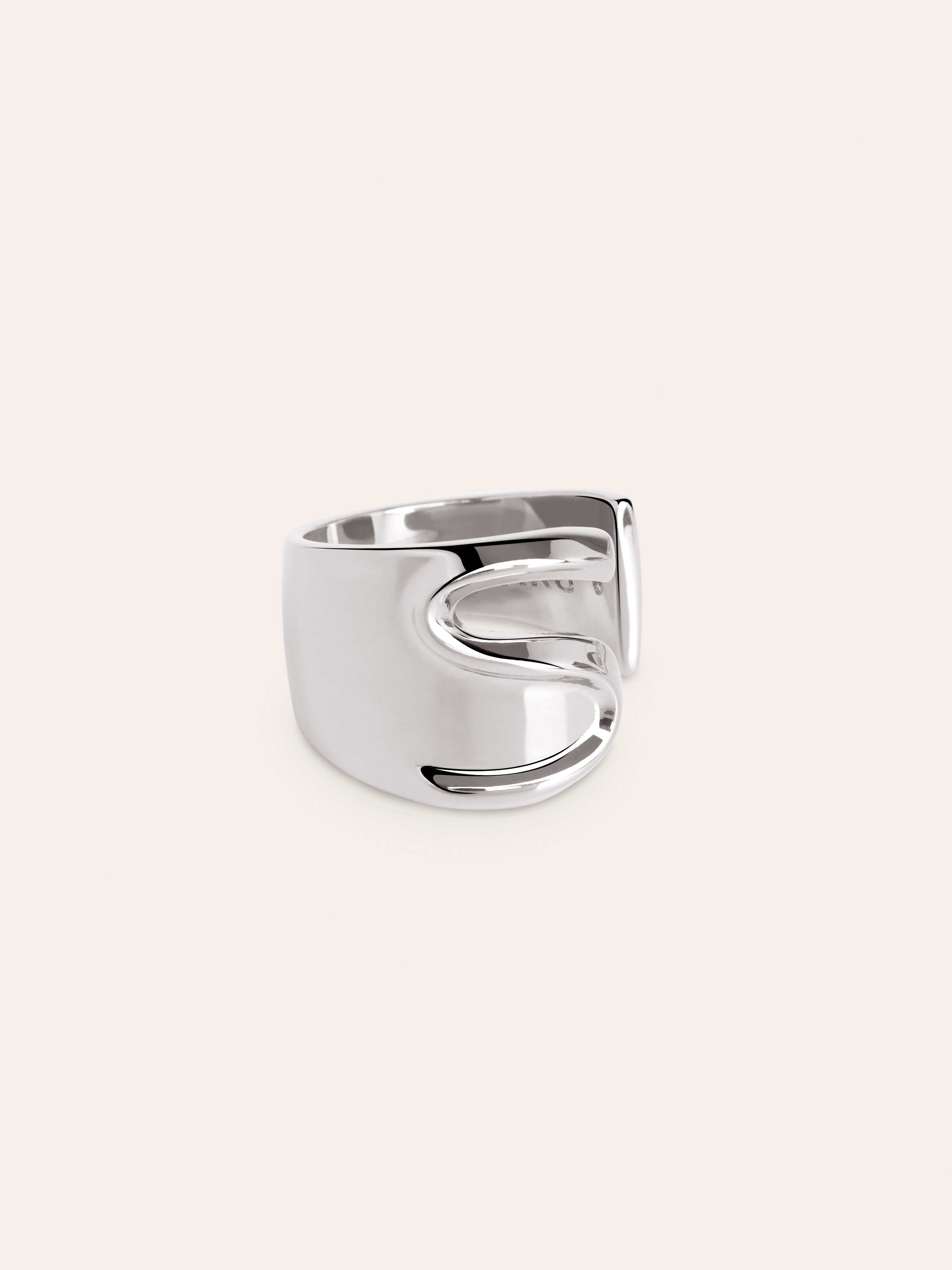 Anillo Personalizado Letter Signet