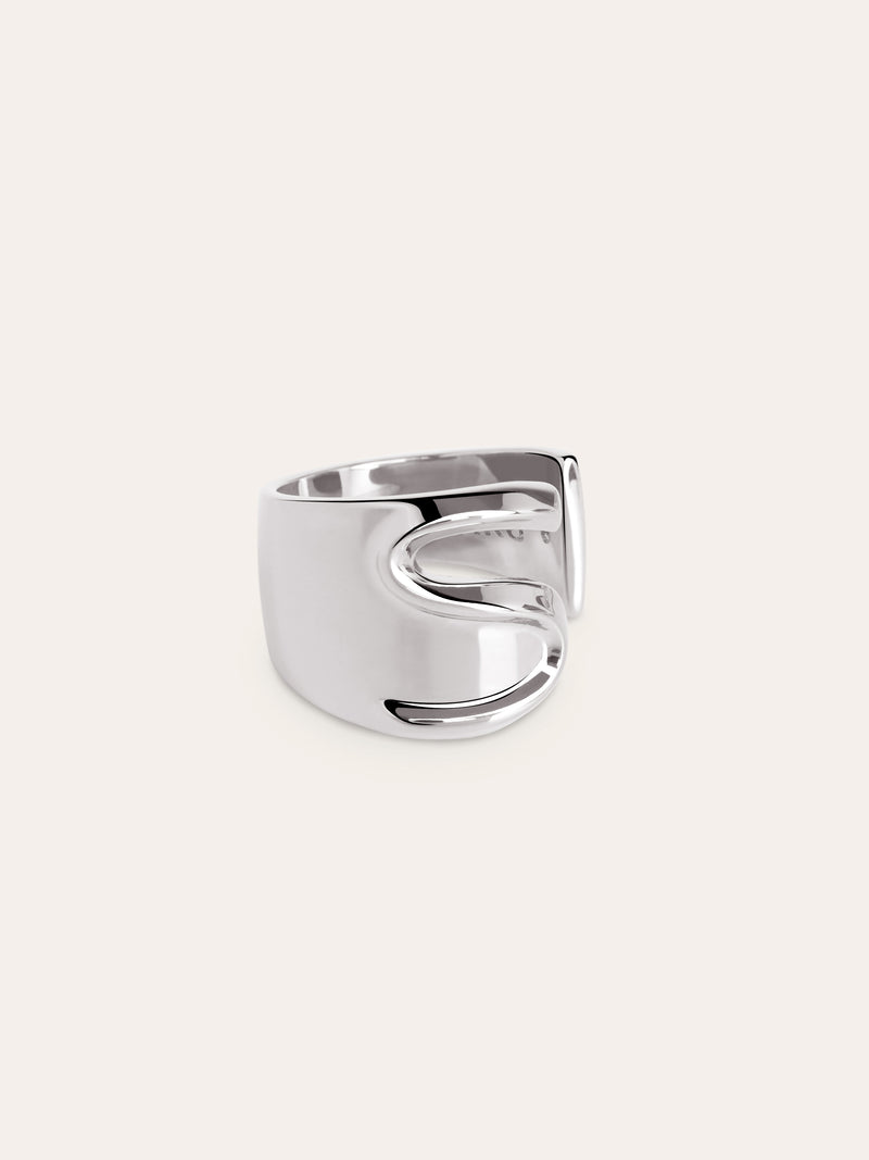 Letter Signet Personalisierter Ring