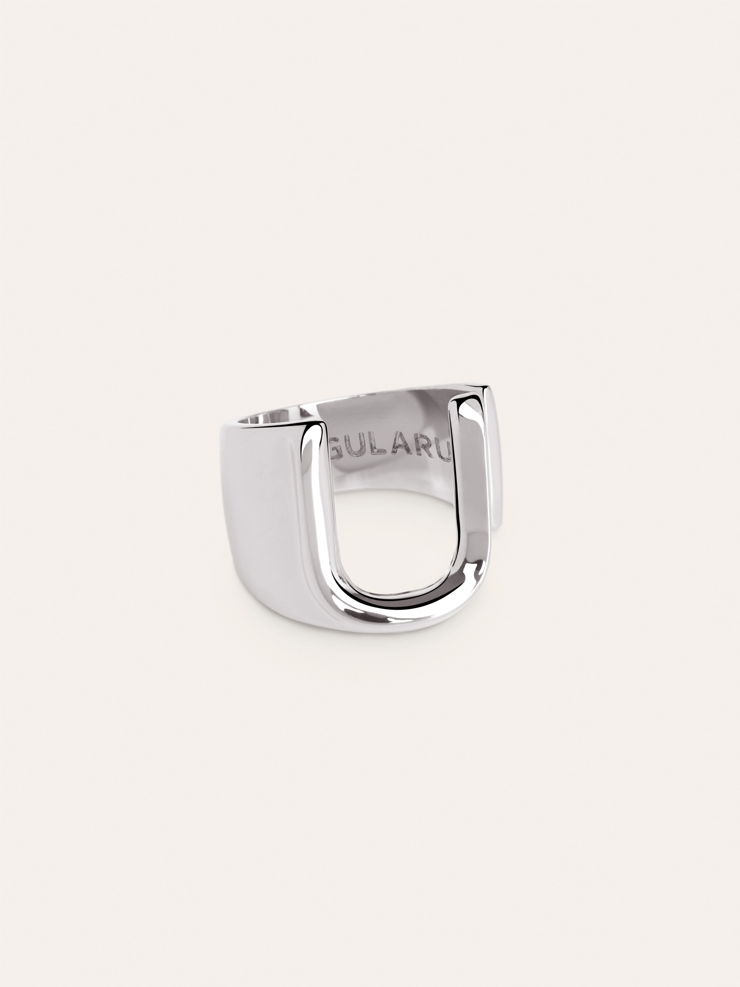 Anillo Personalizado Letter Signet