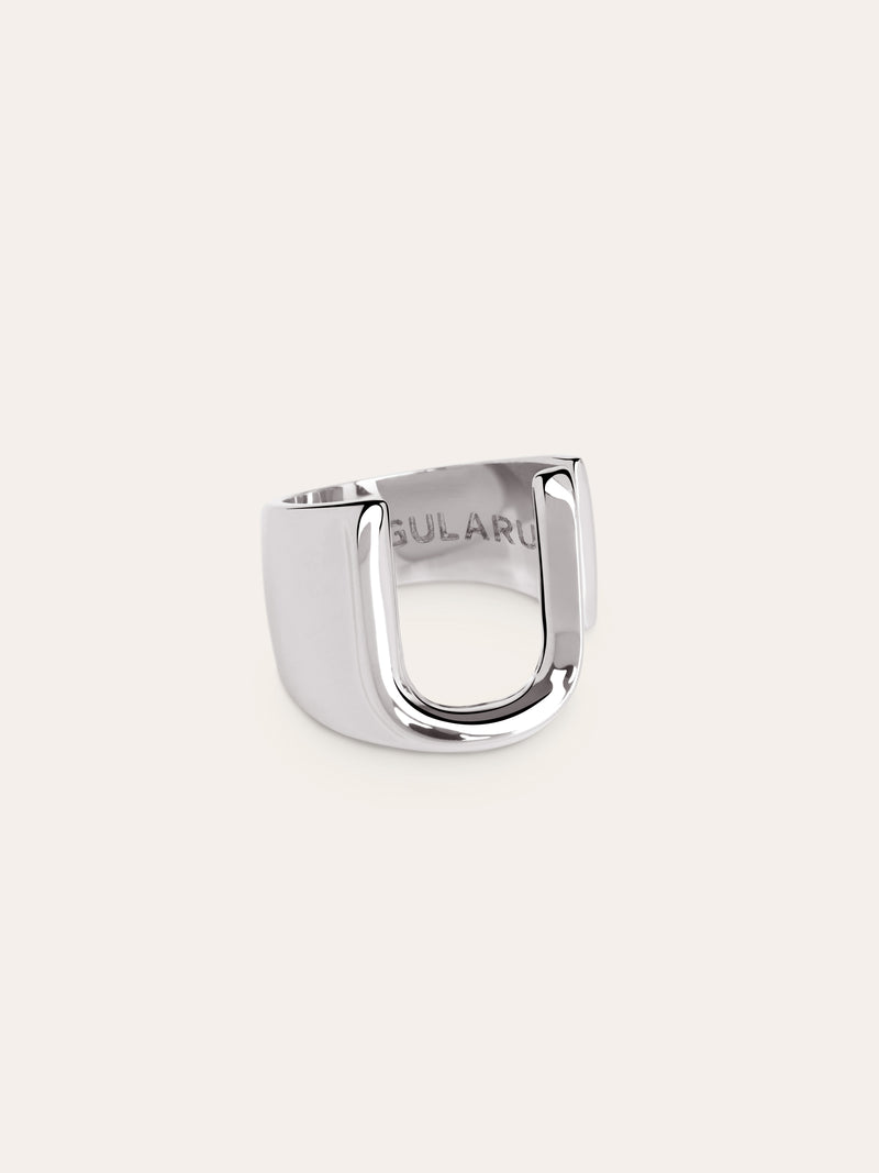 Letter Signet Personalisierter Ring