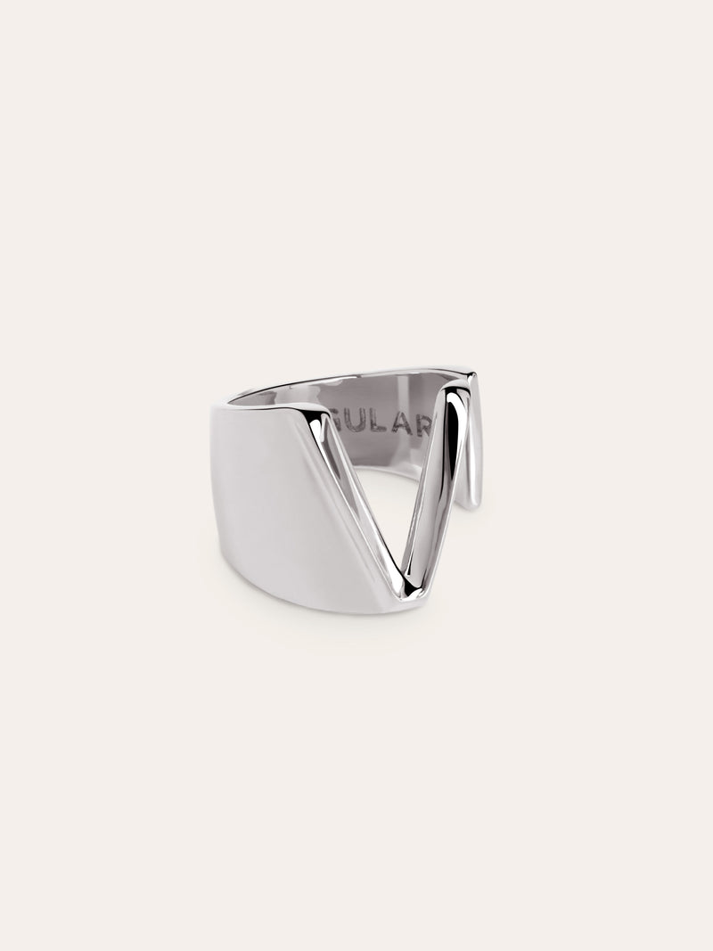 Letter Signet Personalisierter Ring