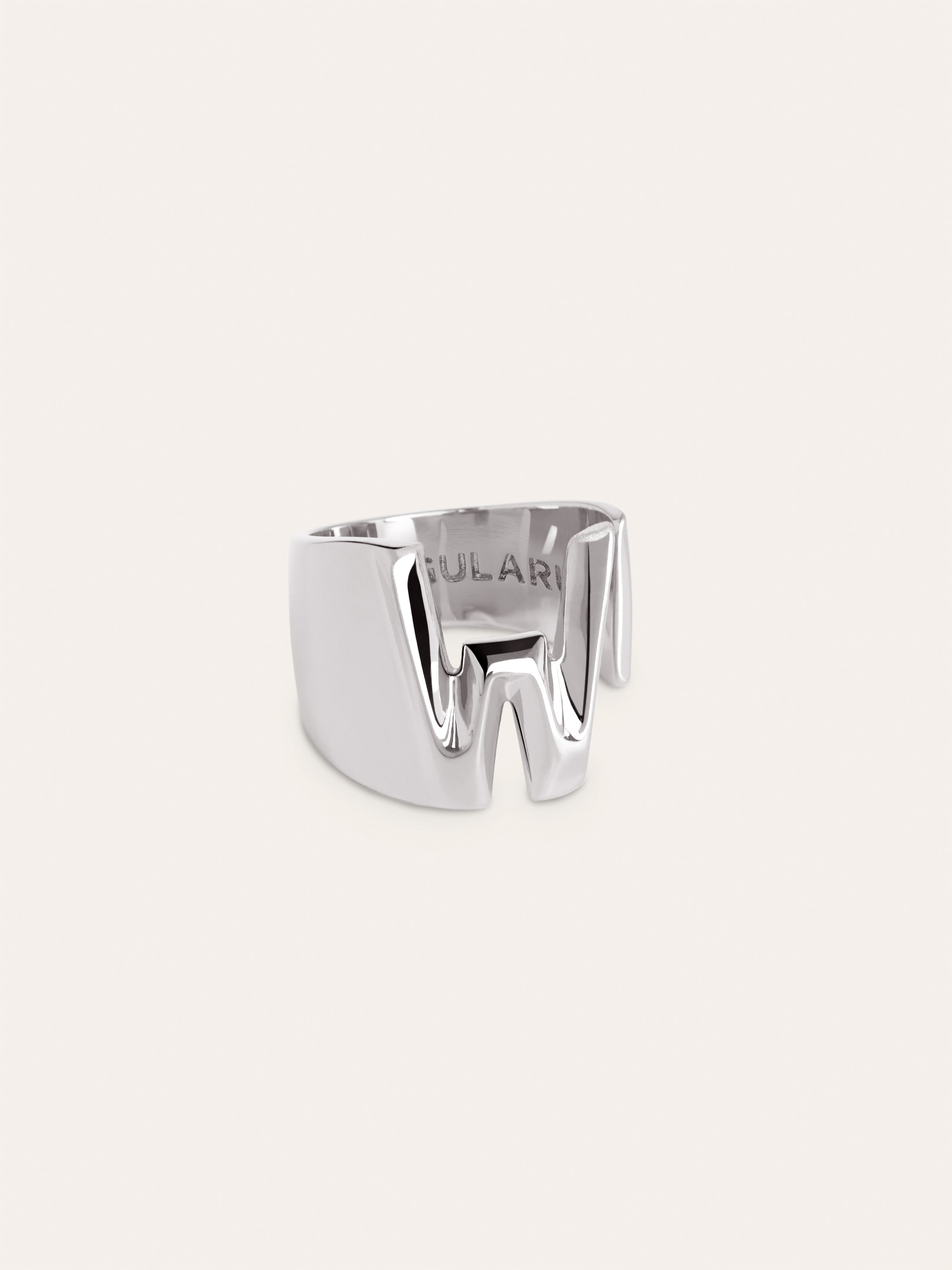 Anillo Personalizado Letter Signet