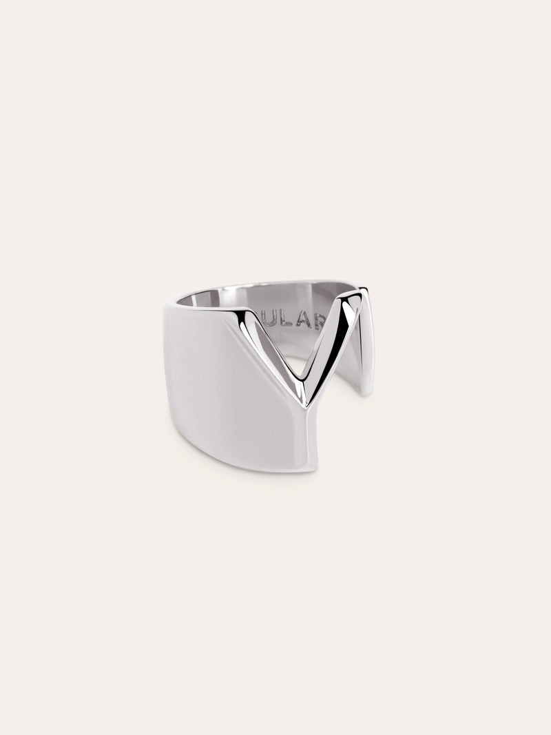 Letter Signet Personalisierter Ring