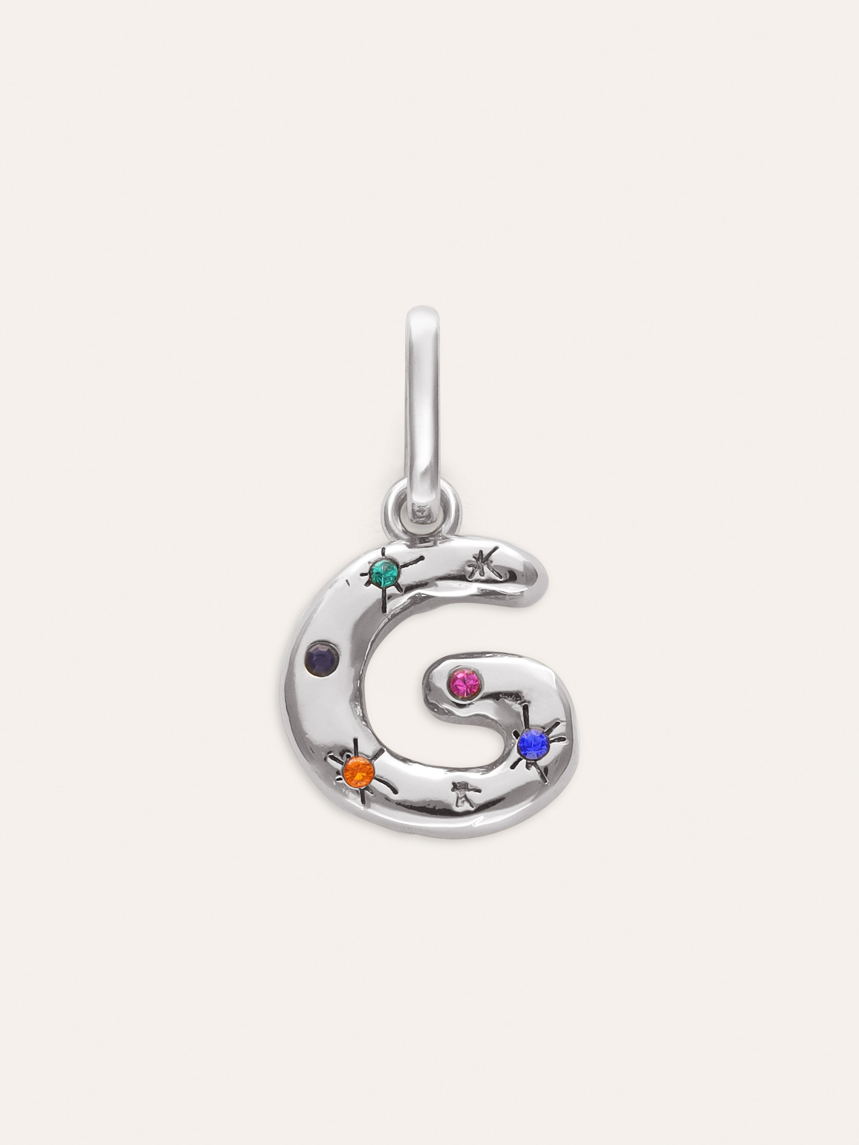 Organic Personalized Colors Charm