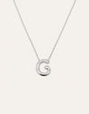 Collar Personalizado Letter Brillante