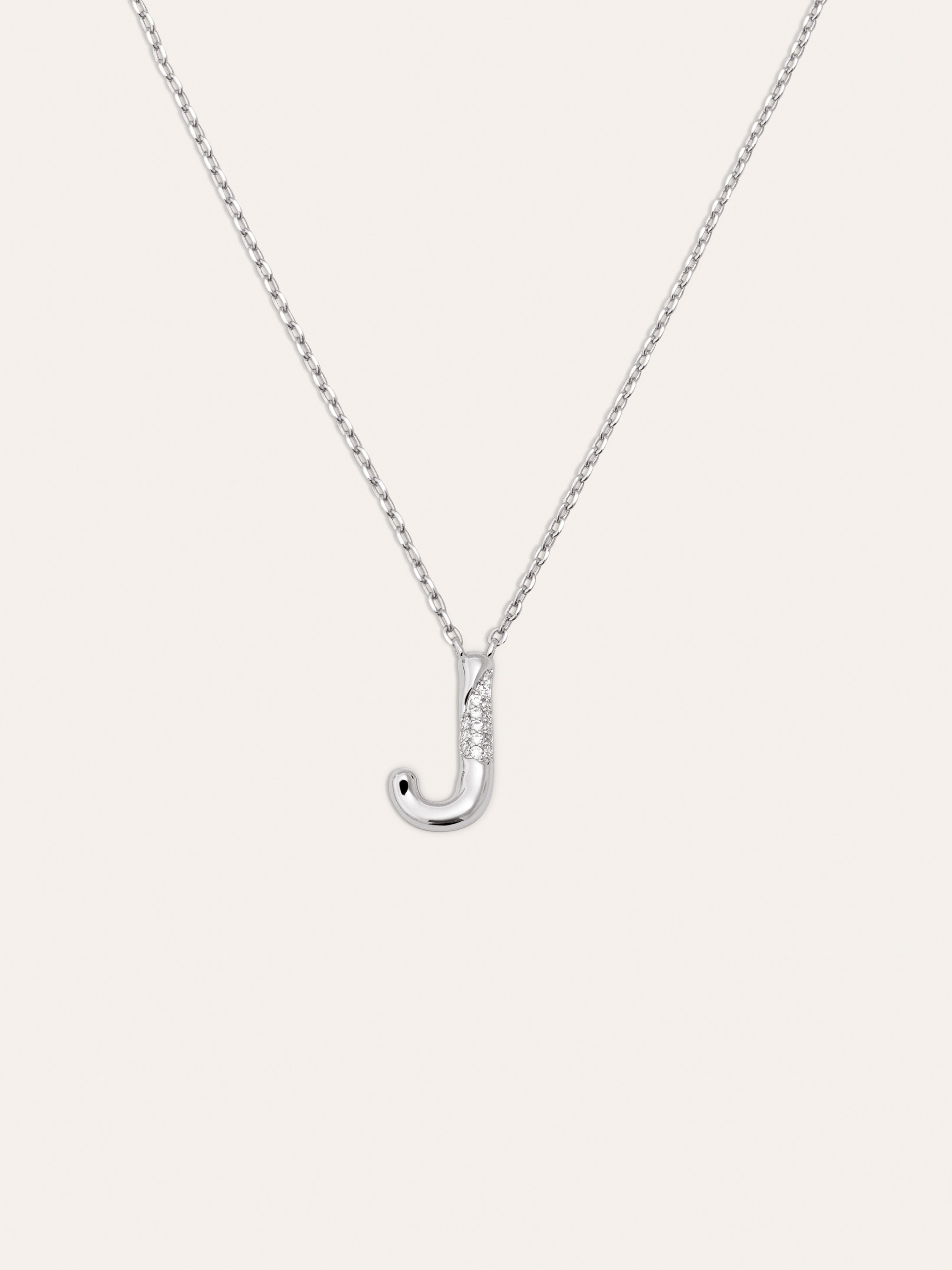 Collar Personalizado Letter Brillante
