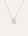 Collar Personalizado Letter Brillante