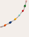 Gepersonaliseerde ketting Colors Enamel Letter