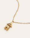 Pack Regalo Collar Fine Chic y Charm Caniche Toy Baño Oro
