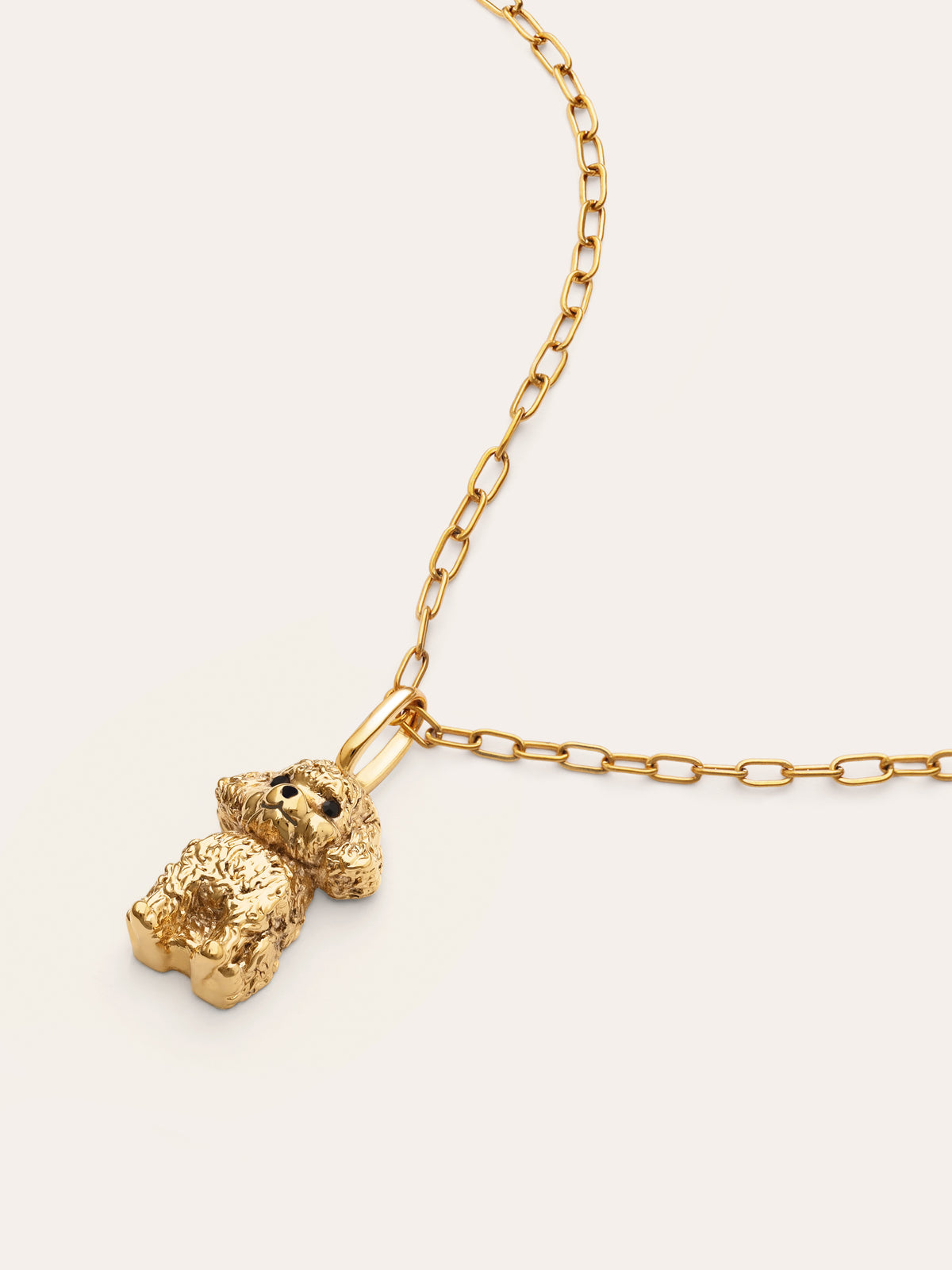 Pack Regalo Collar Fine Chic y Charm Caniche Toy Baño Oro