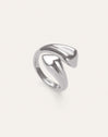 Anillo Abbraccio Amour Acero