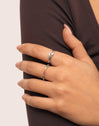 Anillo Cleo Colors Plata