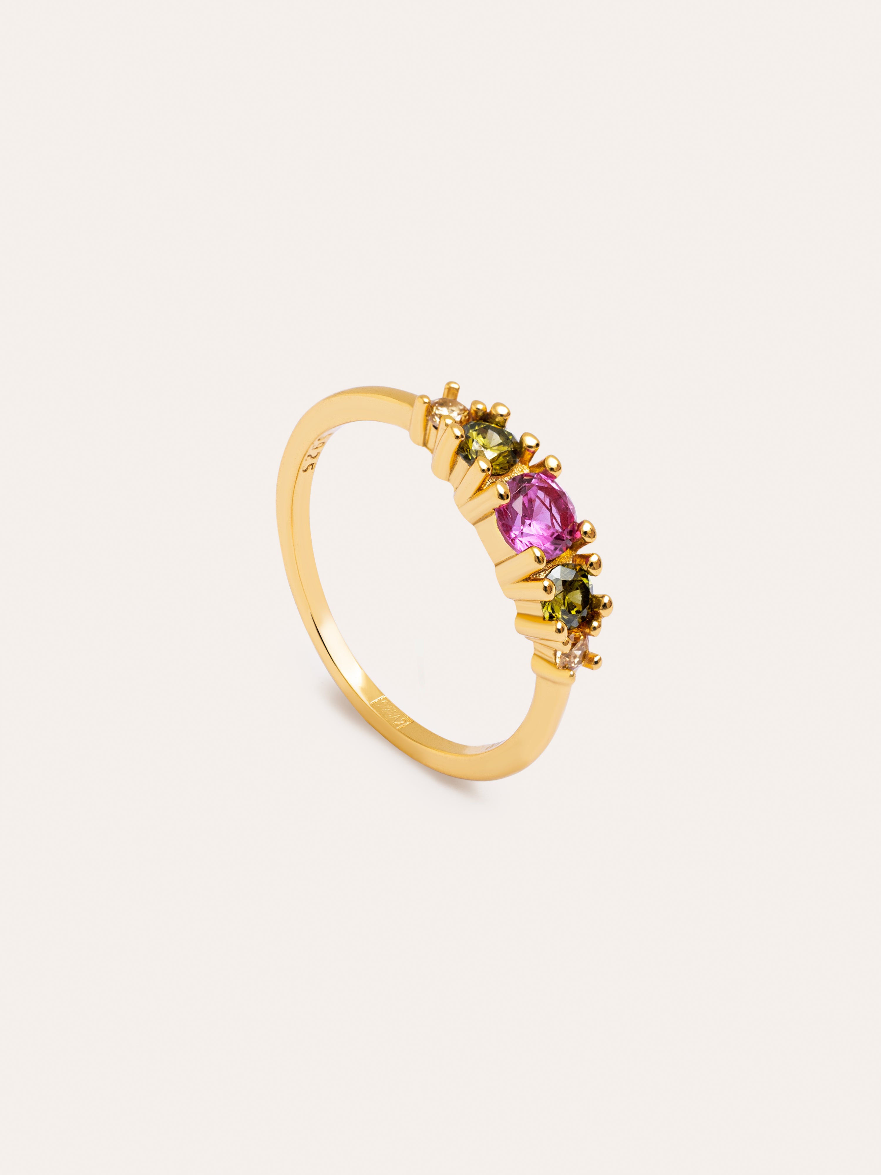 Caramelo Colors Gold Ring 