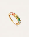 Anello Colorway Placcato Oro