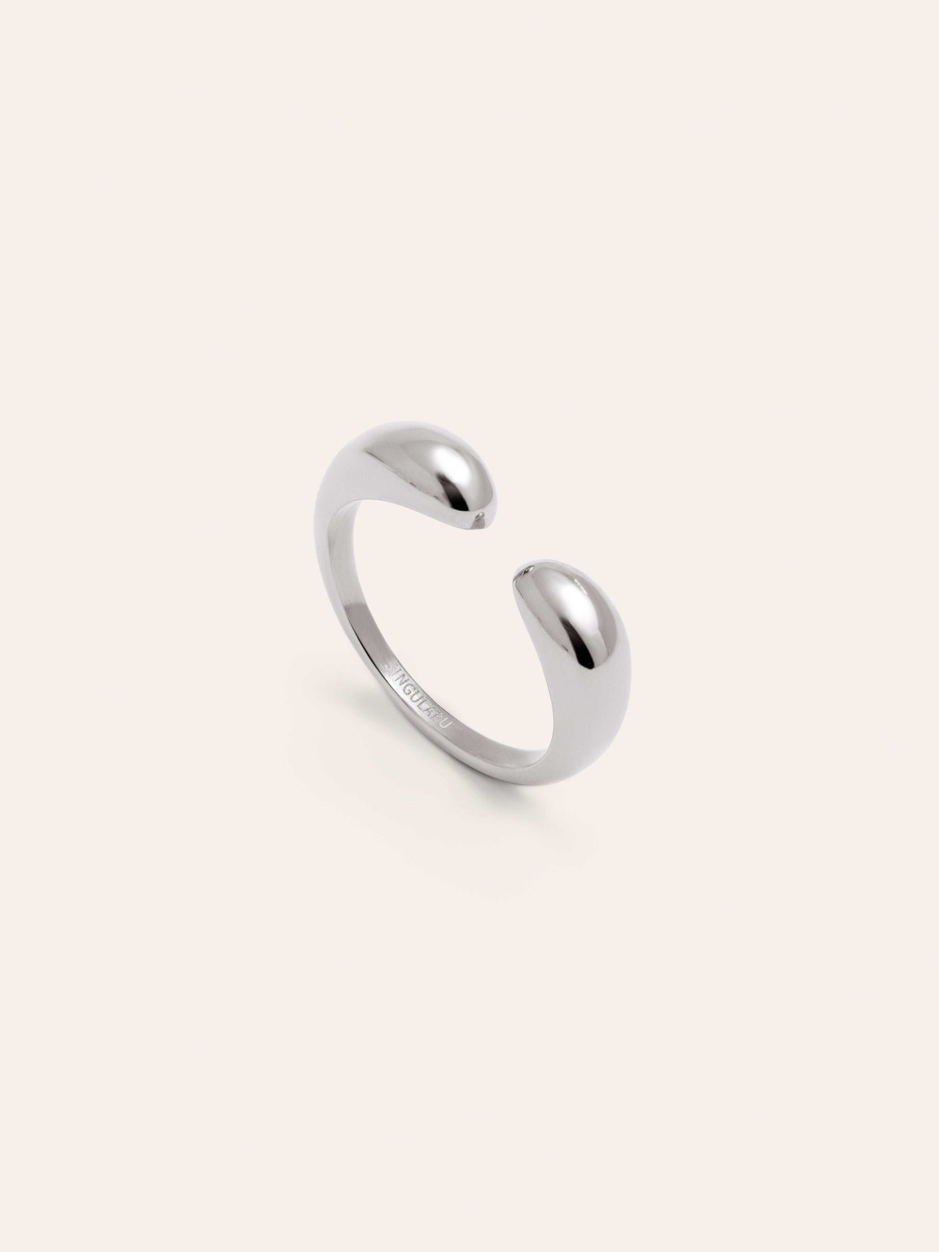Double Drop Stainless Steel Ring