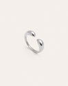 Anillo Doble Gota Acero