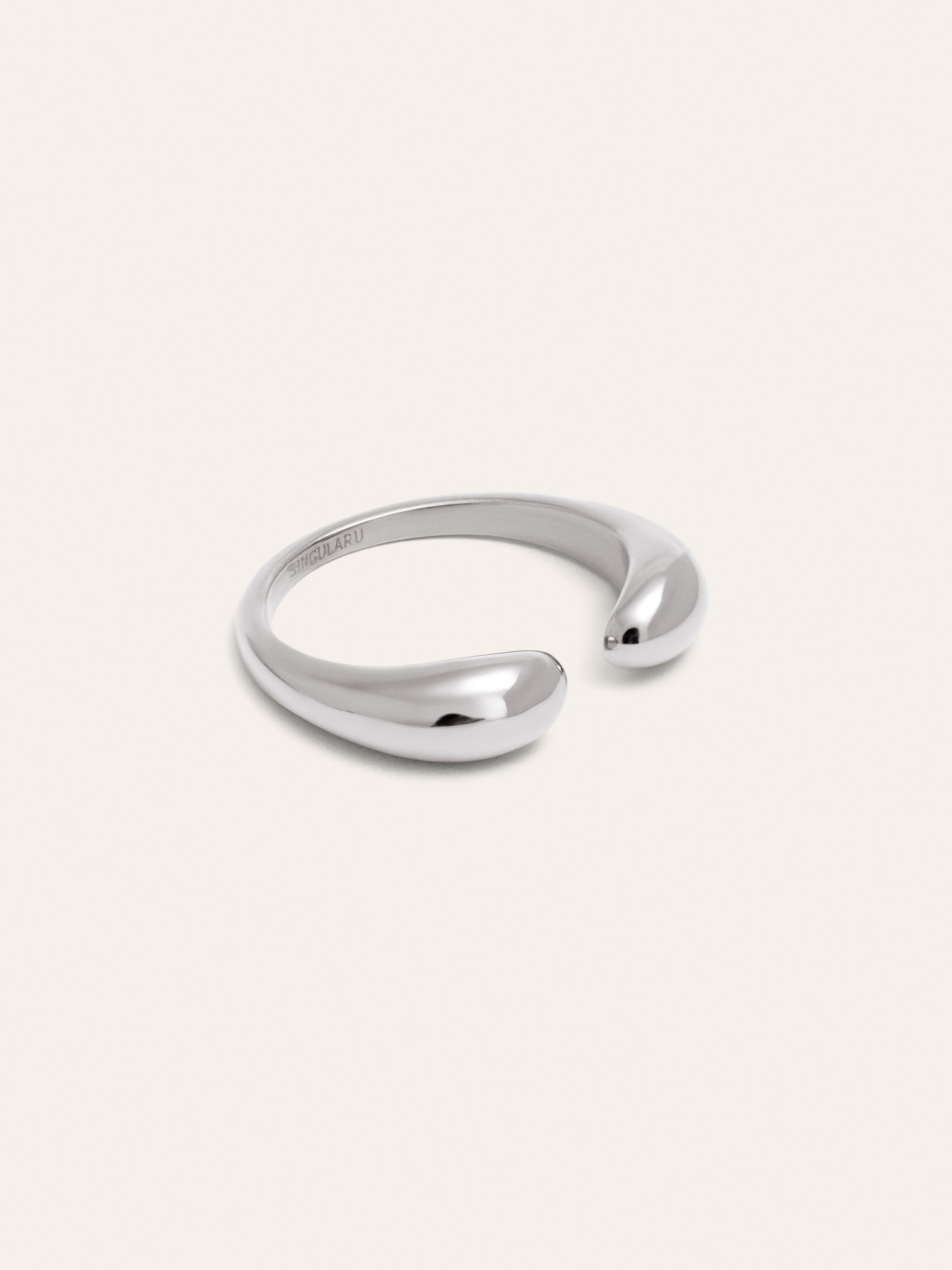 Double Drop Stainless Steel Ring