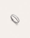 Anillo Doble Tressia Spark Acero