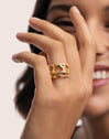 Anillo Dotty Baño Oro