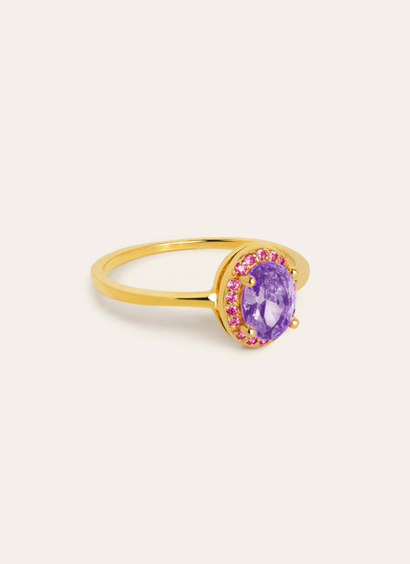 Ring Grape Colors Verguld met goud