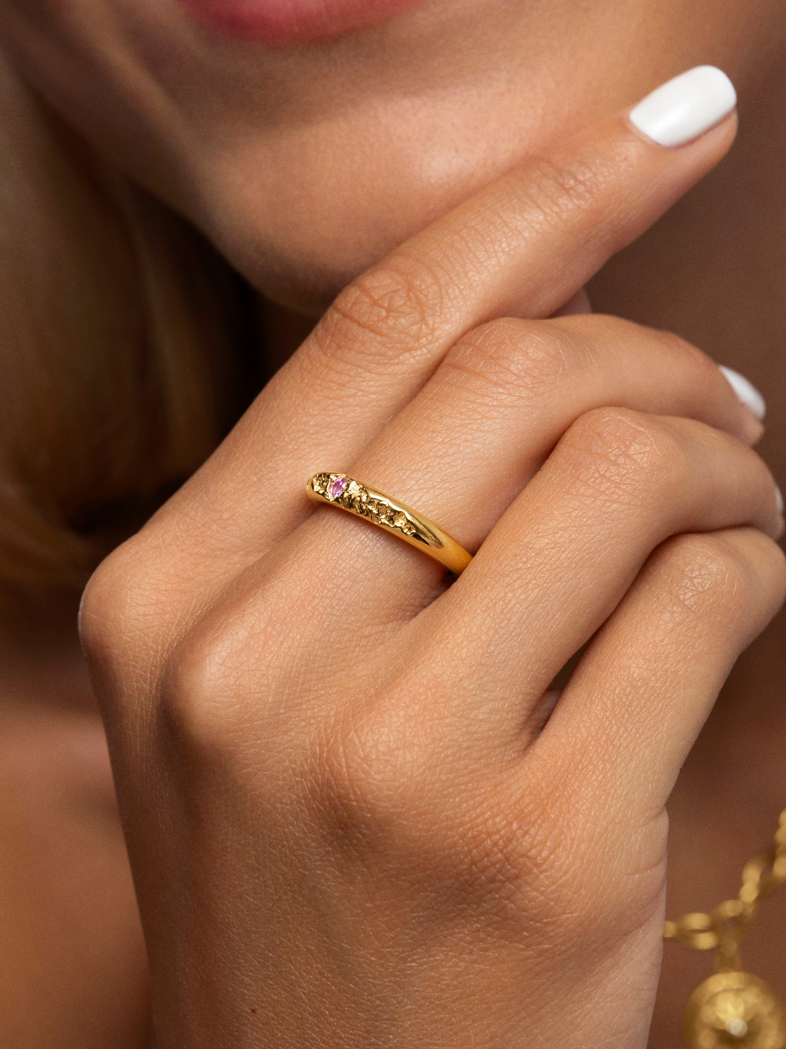 Karma Ring Gold Ring