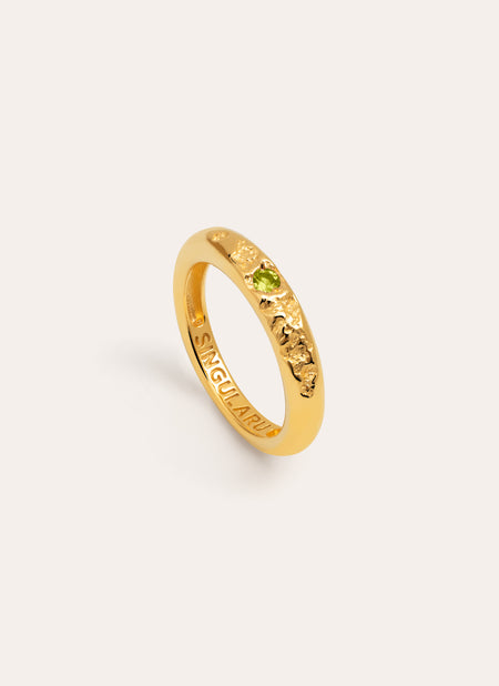 Karma Green Gold Ring 