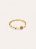 Anillo Leonor Rose Baño Oro
