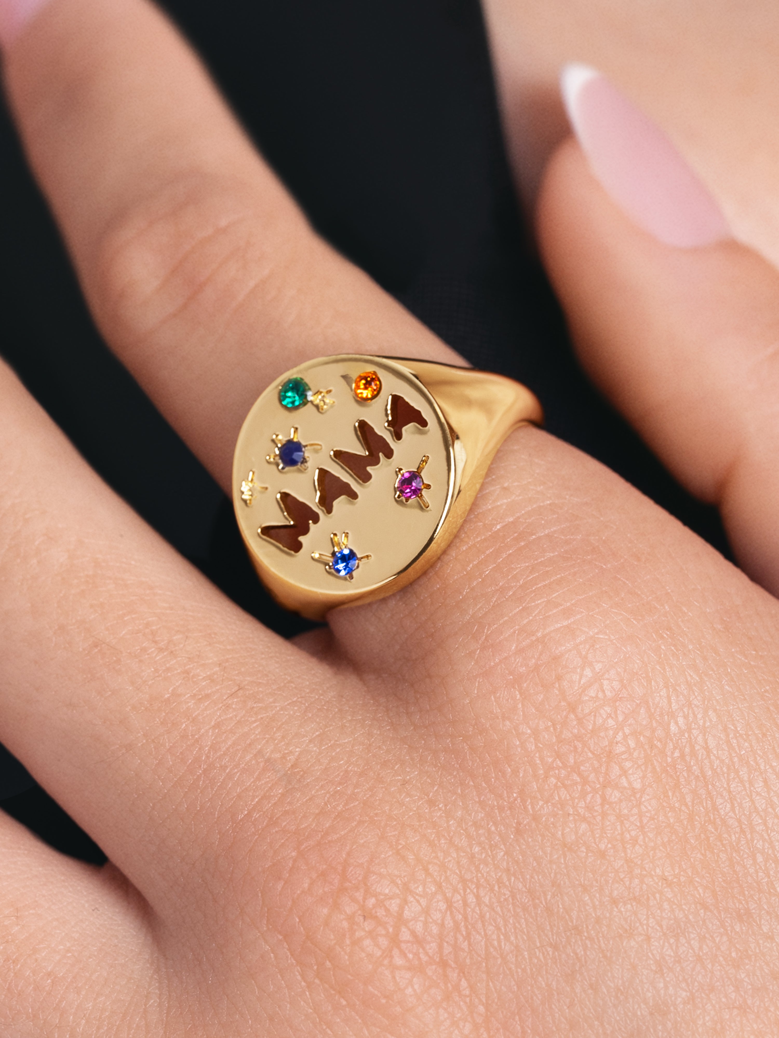 Mama Gold Ring