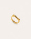Anillo Mariana Acero Baño Oro