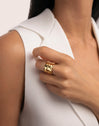 Marea L Gold Ring 