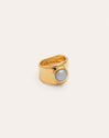 Anillo My Blue Stone Baño Oro