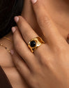 My Onyx Gold Ring