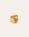 Anillo My Pink Stone Baño Oro